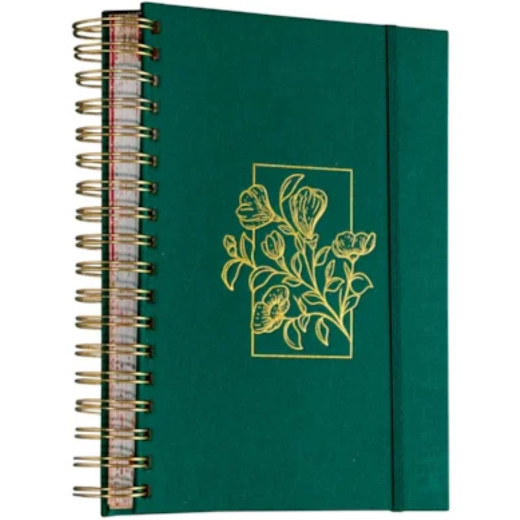 Meu plano perfeito | Floral verde tecido capa dura · foto 2