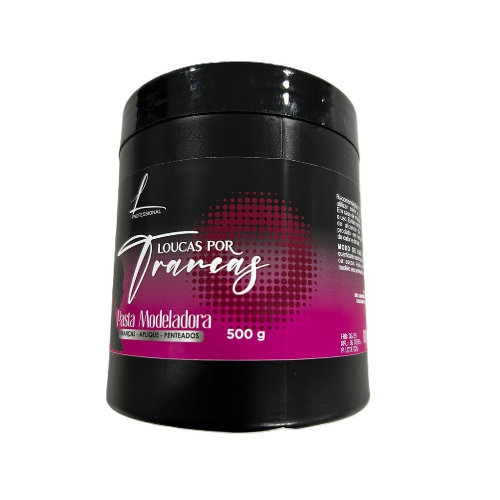 Pomada Pasta para Trança Profissional 500g – Fixação Forte, Brilho e Controle Total! em Oferta na Shopee