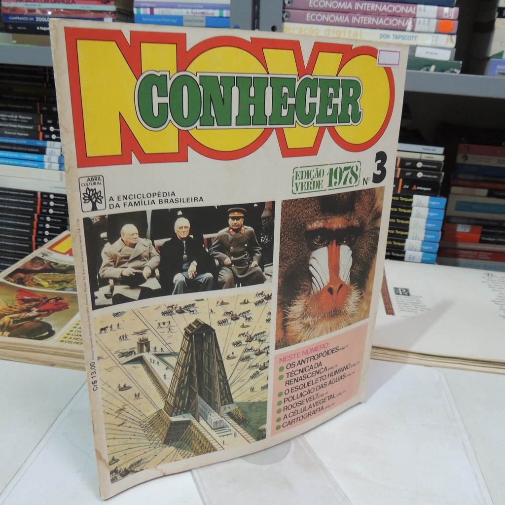 Novo Conhecer 3 - A Enciclopédia da Família Brasileira de Vários Autores