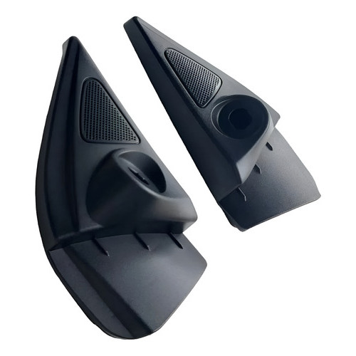 Par Acabamento Retrovisor Interno Palio Strada 2 Portas Orig - Preto