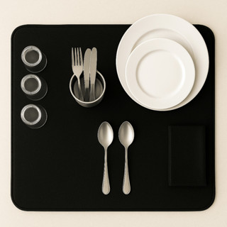 Tapete Escorredor de Louça Flexível e Absorvente para Pia e Cozinha 40x30cm em Oferta na Shopee