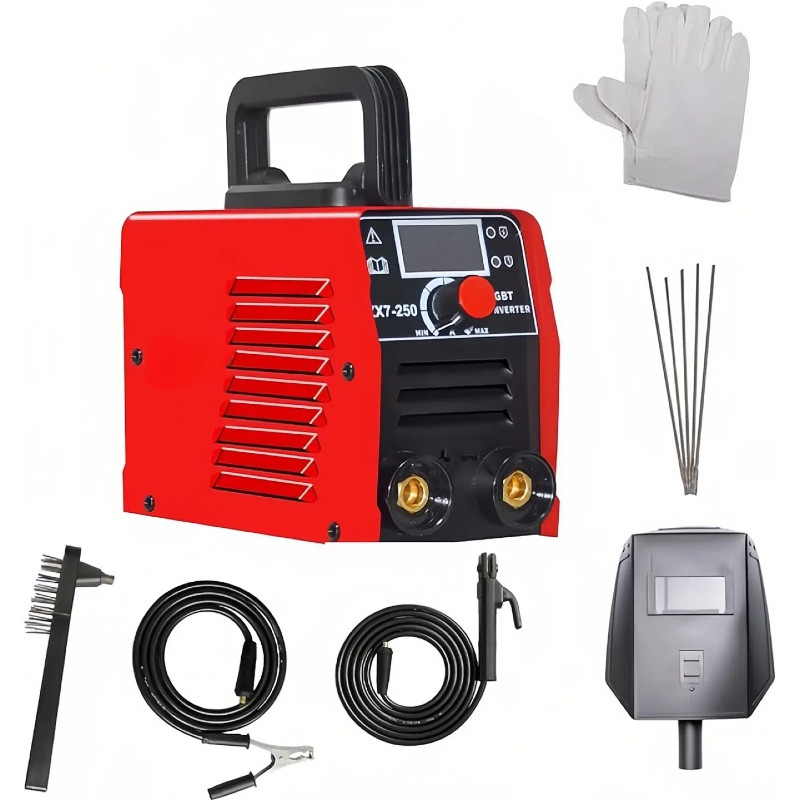 Máquina Solda Inversora 220V Display Digital eletrodo antiaderente Portátil Classe de Proteção F IP21S em Oferta na Shopee