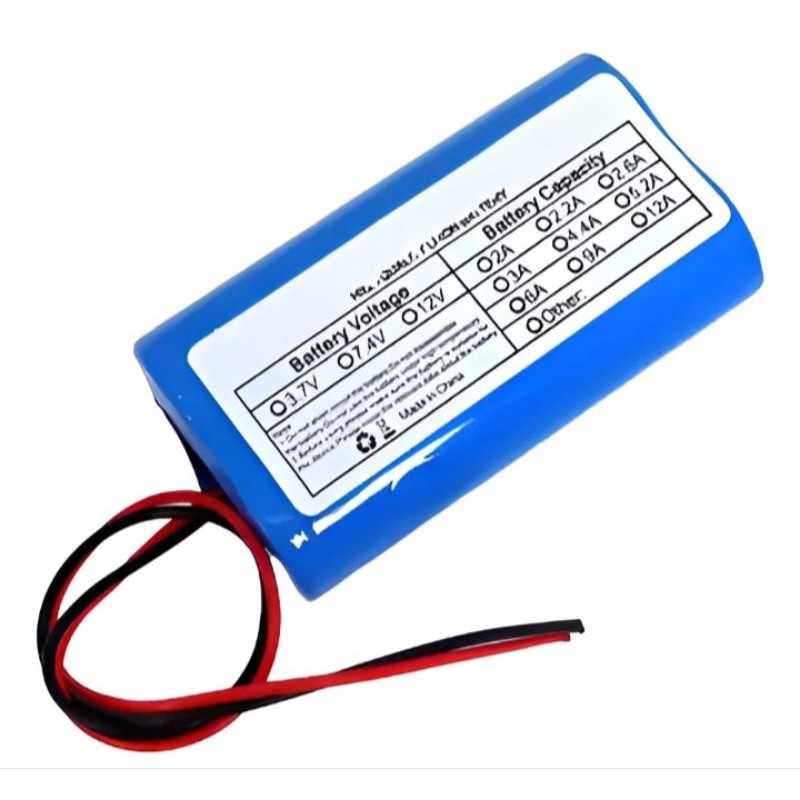 Pack 3,7v 6000mAh Com Placa, Led, Luz, Caixa de som em Oferta na Shopee