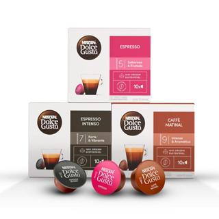 Kit Dolce Gusto - Clássicos Da Manhã - 30 Cápsulas - Espresso, Espresso Intenso e Matinal em Oferta na Shopee