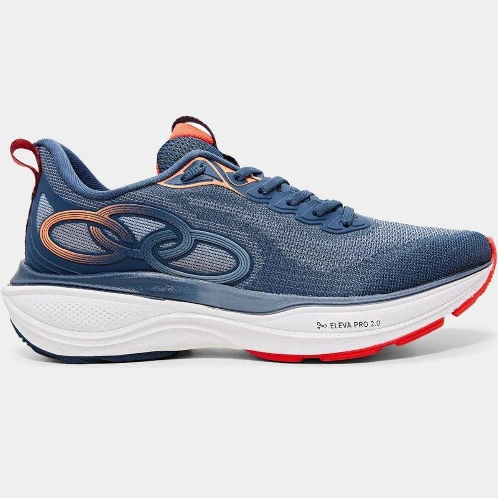 Tênis Olympikus Pride 4 - Azul Petróleo e Amarelo em Oferta na Shopee