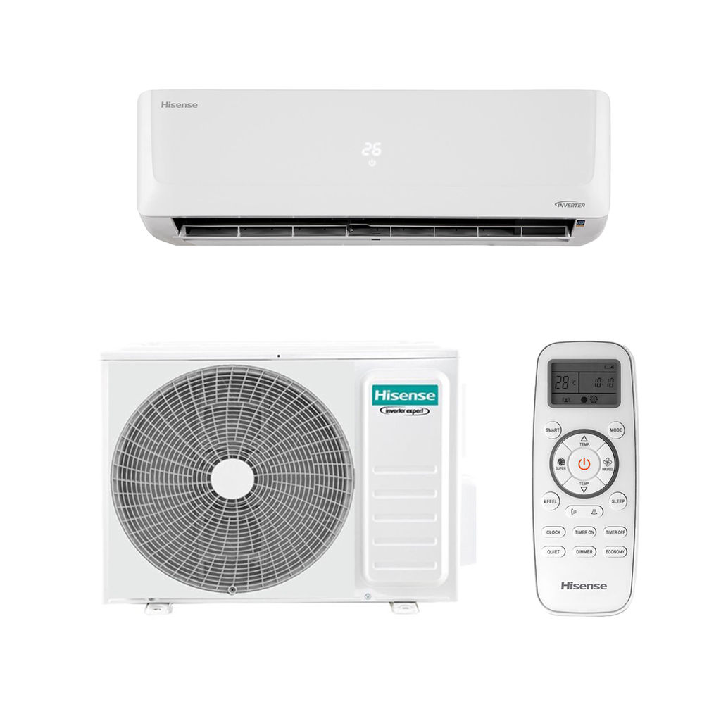 Ar Condicionado Split Hi-Wall Inverter Hisense Wi-Fi 9.000 Btus Quente e Frio 220V R32 em Oferta na Shopee