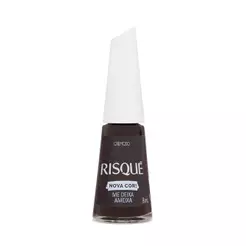 Esmalte Risqué Cremoso Nova Cor Me Deixa Ameixa