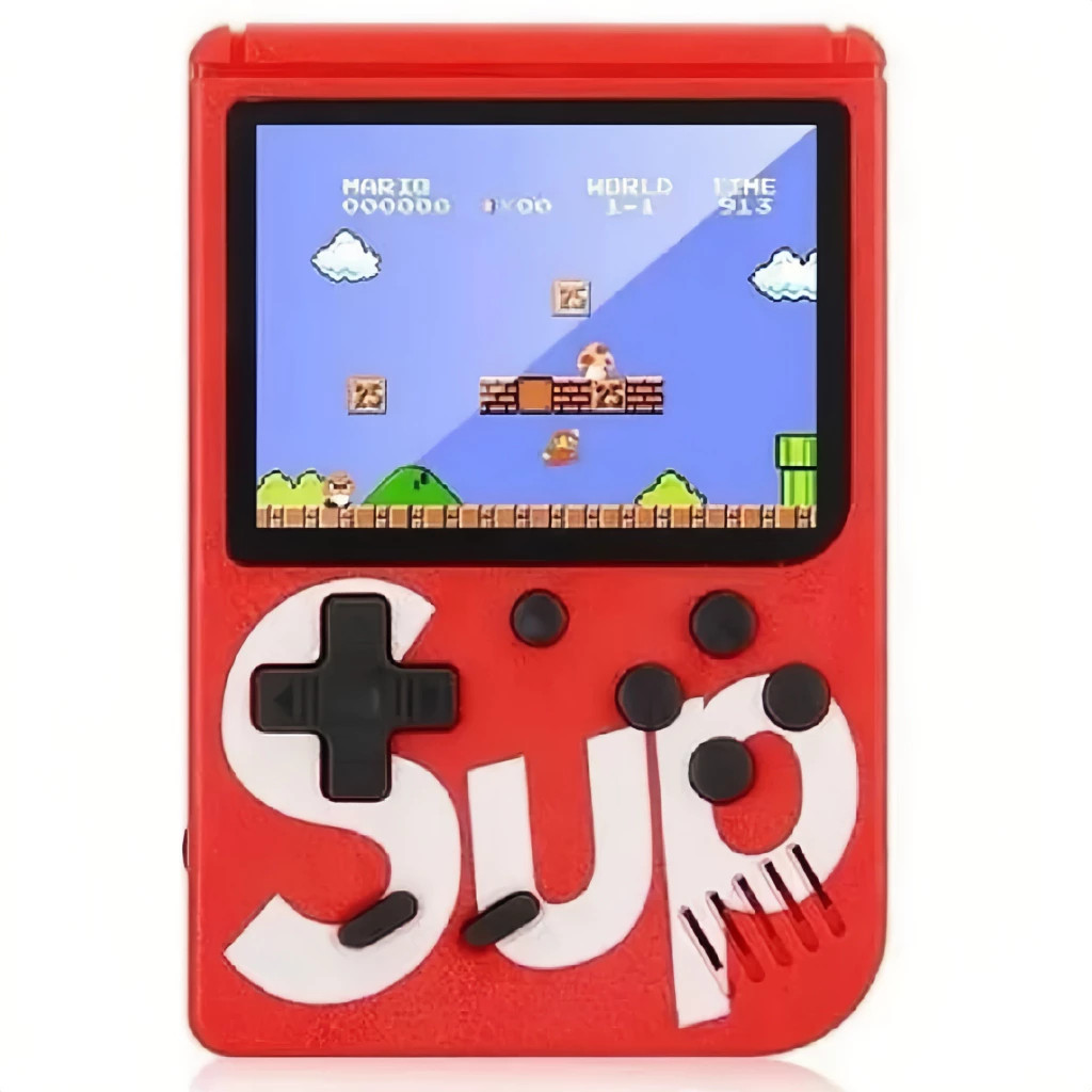 Mini Video Game Sup Game Box 400 Jogos Em 1 Portátil Jogos Antigos Clássicos Antigos Anos 80