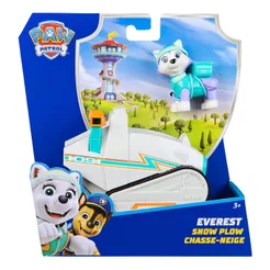 Patrulha Canina - Boneco De 6Cm E Veículo - Everest (Novo)