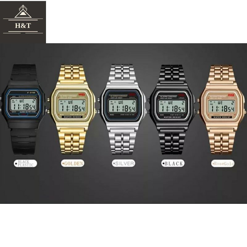 Relógio Retrô Vintagem Unissex metal digital feminino e masculino Envio imediato Para todo Brasil Estiloso em Oferta na Shopee