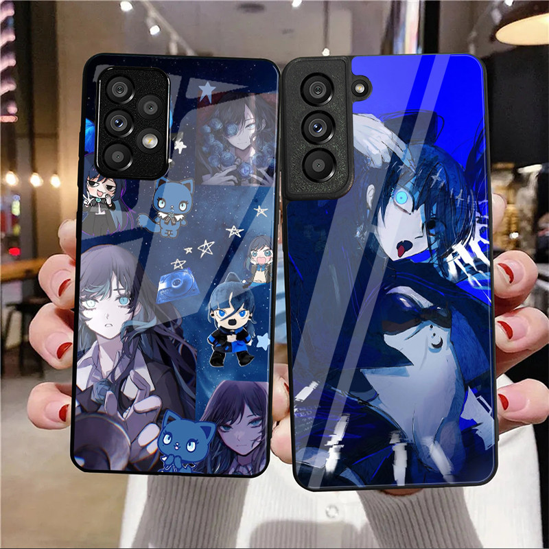 Ado 01 Capa De Telefone De Vidro Para Samsung Galaxy A14 A16 A30 A22 A32 A33 A15 A35 A42 A55 A56 4G A52 A53 A54 A70 A71