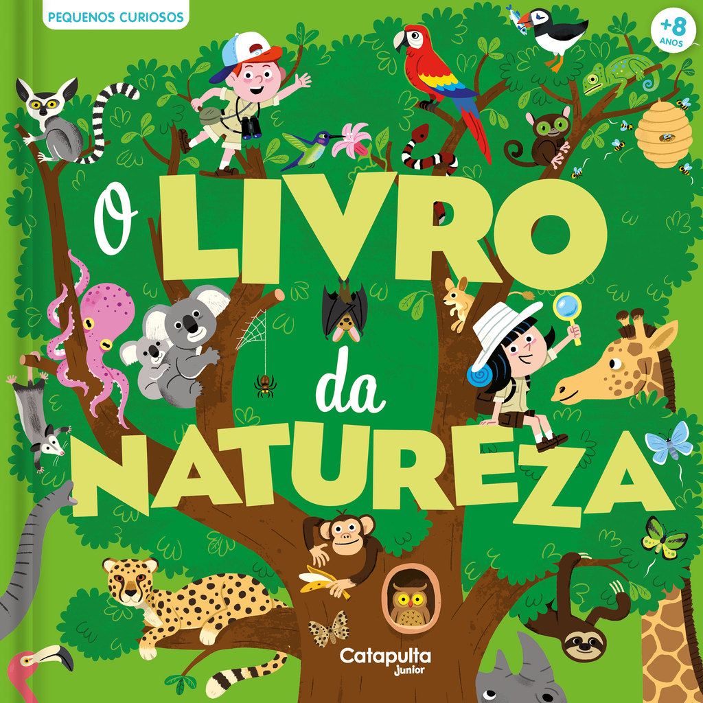 Livro Pequenos Curiosos: O livro da natureza - Novo DFP