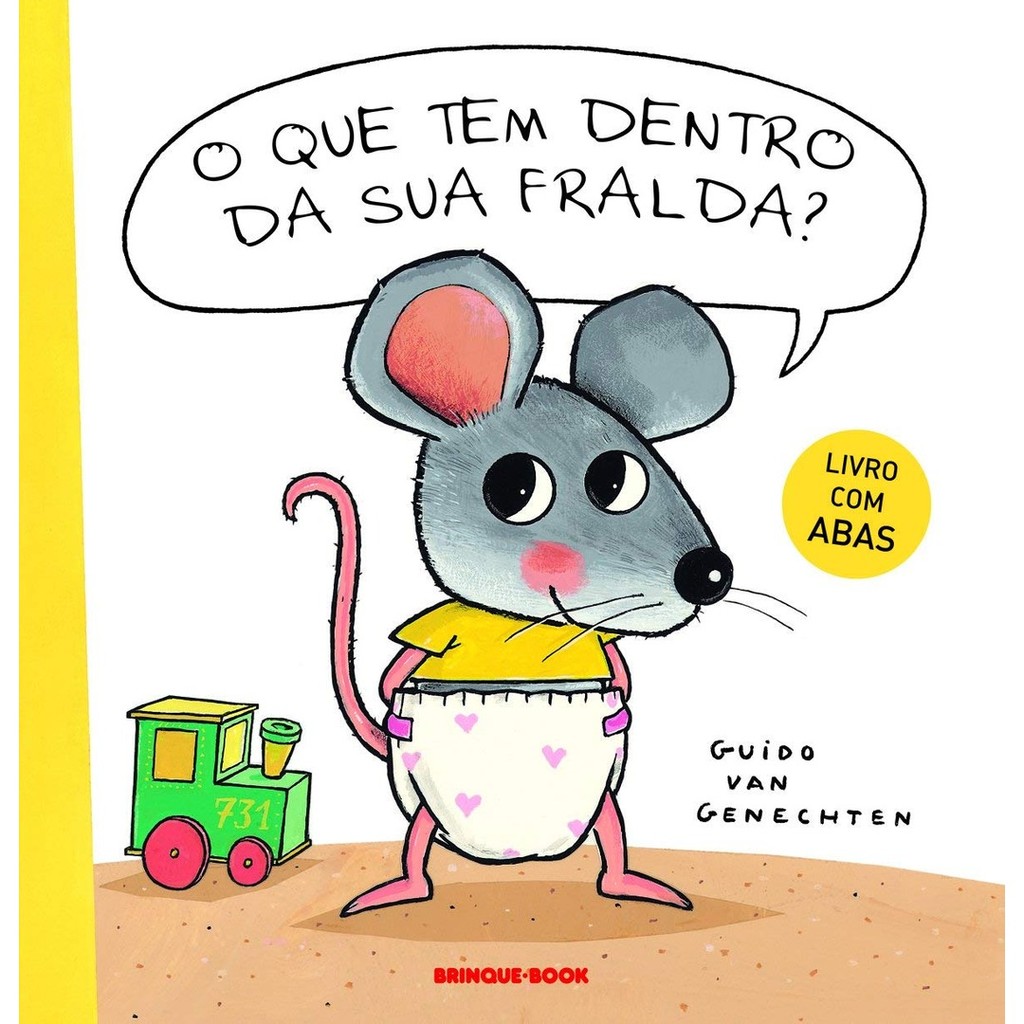 QUE TEM DENTRO DA SUA FRALDA, O - BRINQUE BOOK