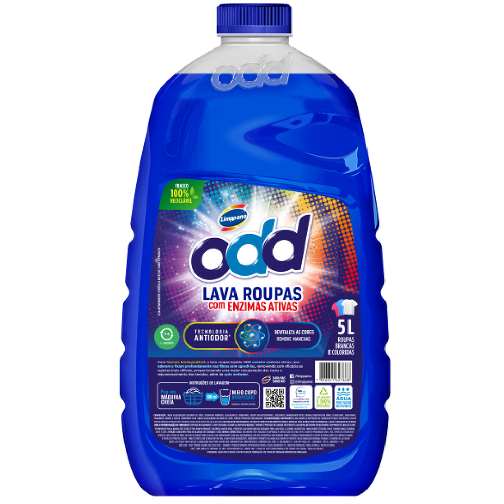 Lava Roupas ODD Lavagem Completa - 5L em Oferta na Shopee
