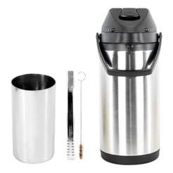 Kit Tereré Copo Bomba Garrafa Termica 5l Inox - Modelo