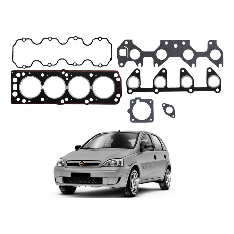 Jogo Junta Cabeçote Taranto Corsa 1.0 8v 2003 A 2012 em Oferta na Shopee