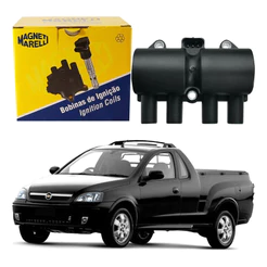 Bobina De Ignição Marelli Montana 1.4 Flex 2008 A 2010