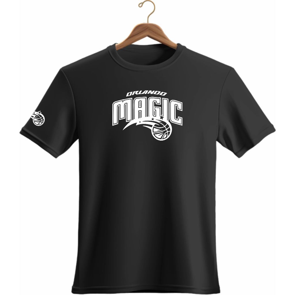 Camiseta Basquete Orlando Magic 100% Algodão Malha 30.1 Promoção Lançamento