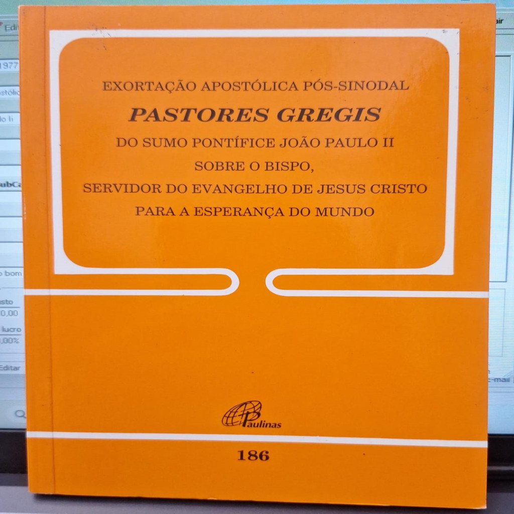 Exportação Apostólica Pós-sinodal: Pastores Gregis do Sumo Pontífice autor Papa João Paulo Ii