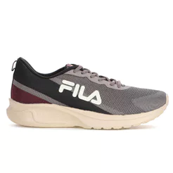 Tênis Fila Vector Preto Marrom e Bordô - Masculino