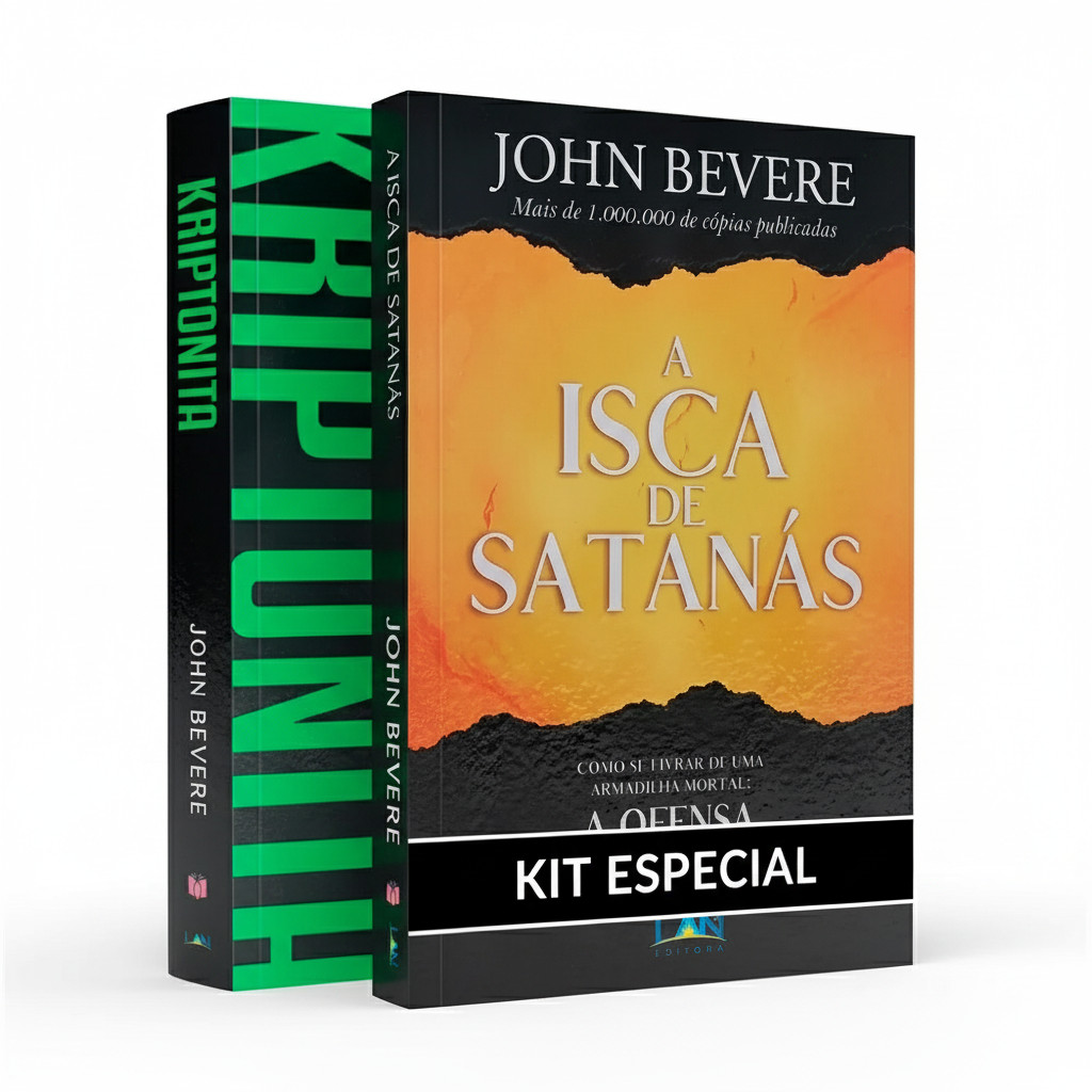 Kit Kriptonita + A Isca de Satanás | John Bevere
