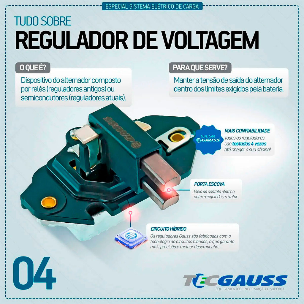 Regulador De Voltagem Hyster Xm Empilhadeiras Ga801 14V