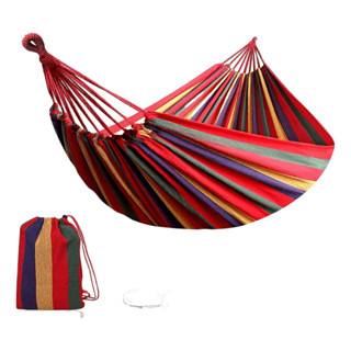 Rede De Dormir De Algodão Grossa 190x80cm Camping em Oferta na Shopee