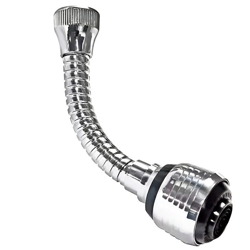Pulverizador extensor arejador de torneira em aço inox 3,5x2x14,5