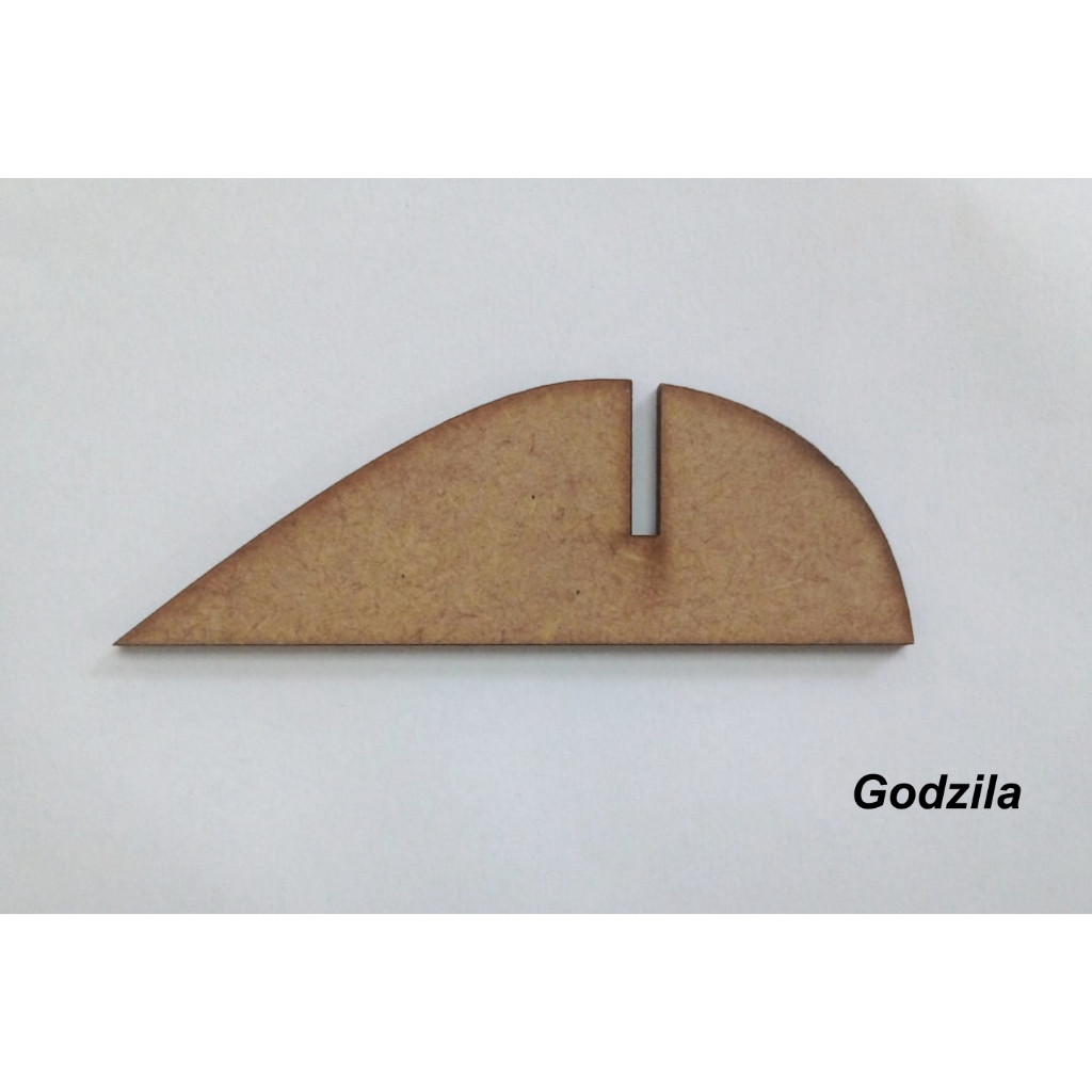 50 Suportes para display 3x9cm 3mm de espessura e encaixe 3mm
