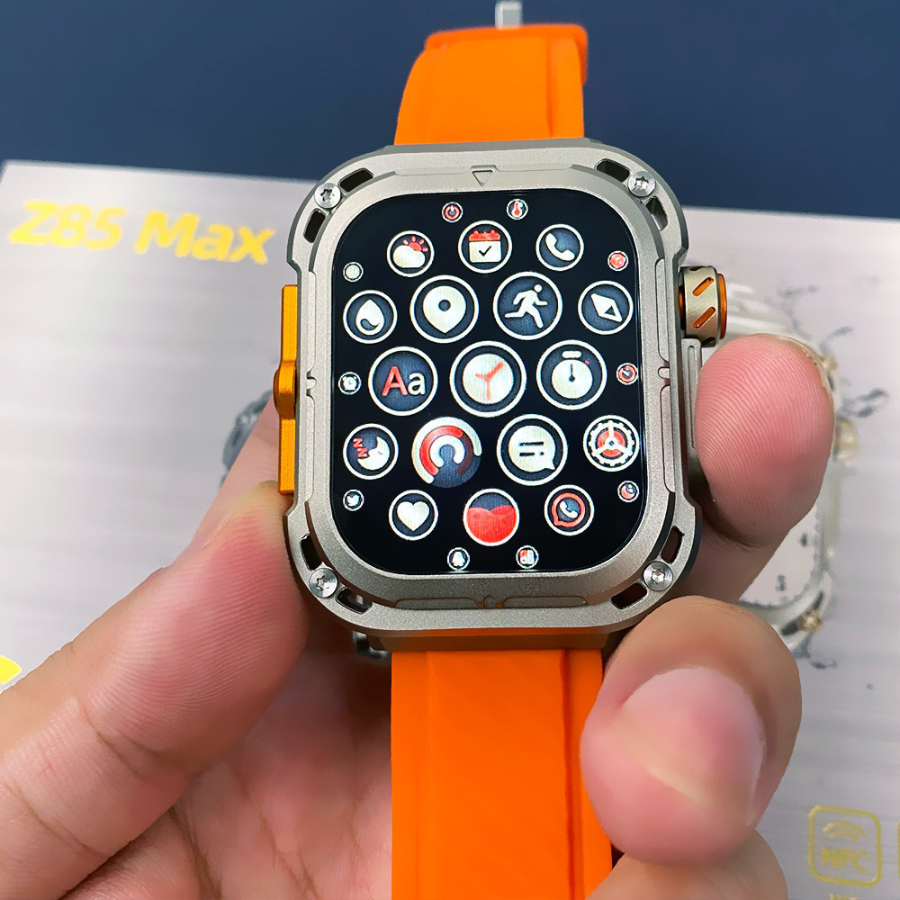Smartwatch Relógio Inteligente Ultra Z85 max Série 10 Super Masculino ip68 À Prova D'água Bateria Grande
