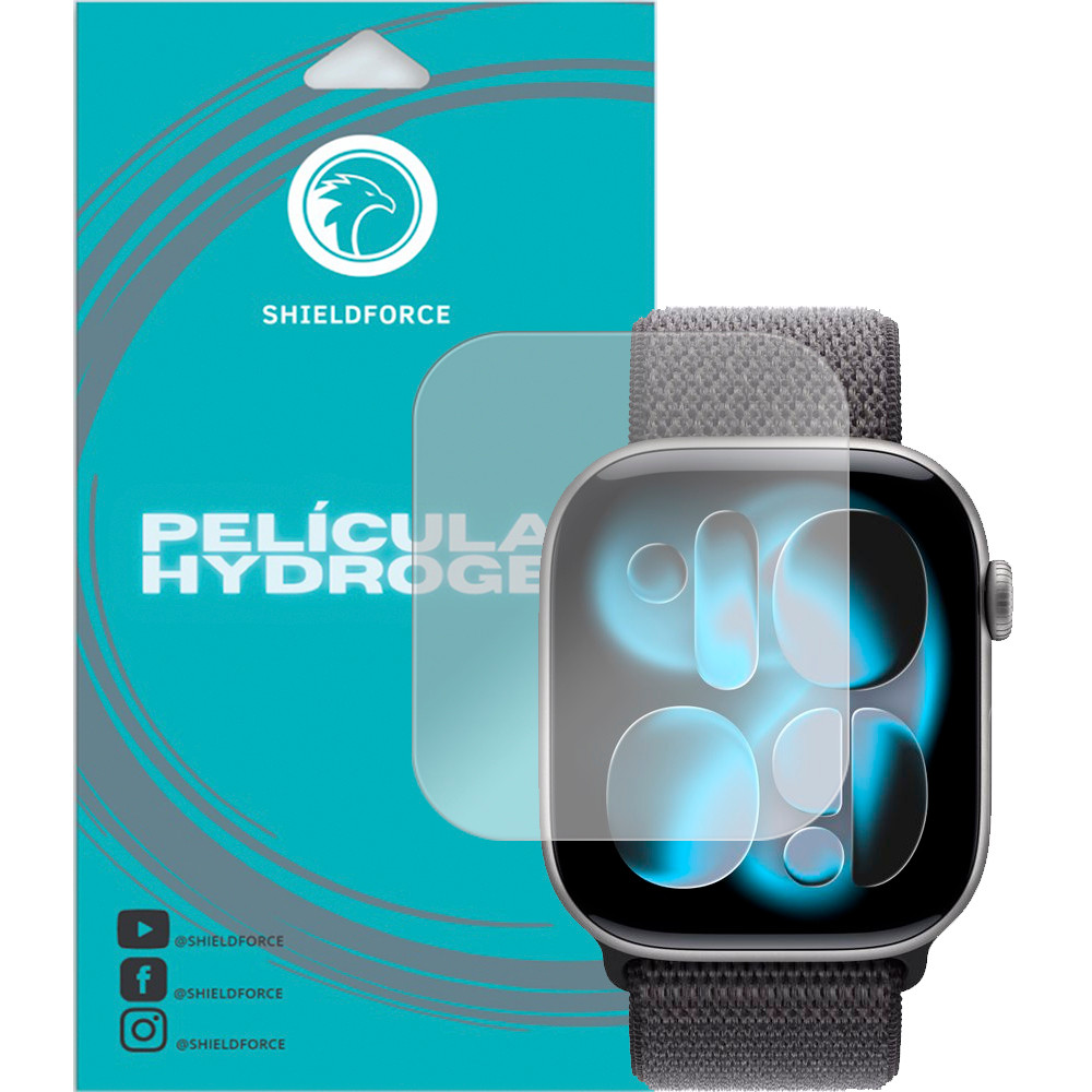 Película Para Apple Watch Series 11 42m Shieldforce Hydrogel (3 unid)