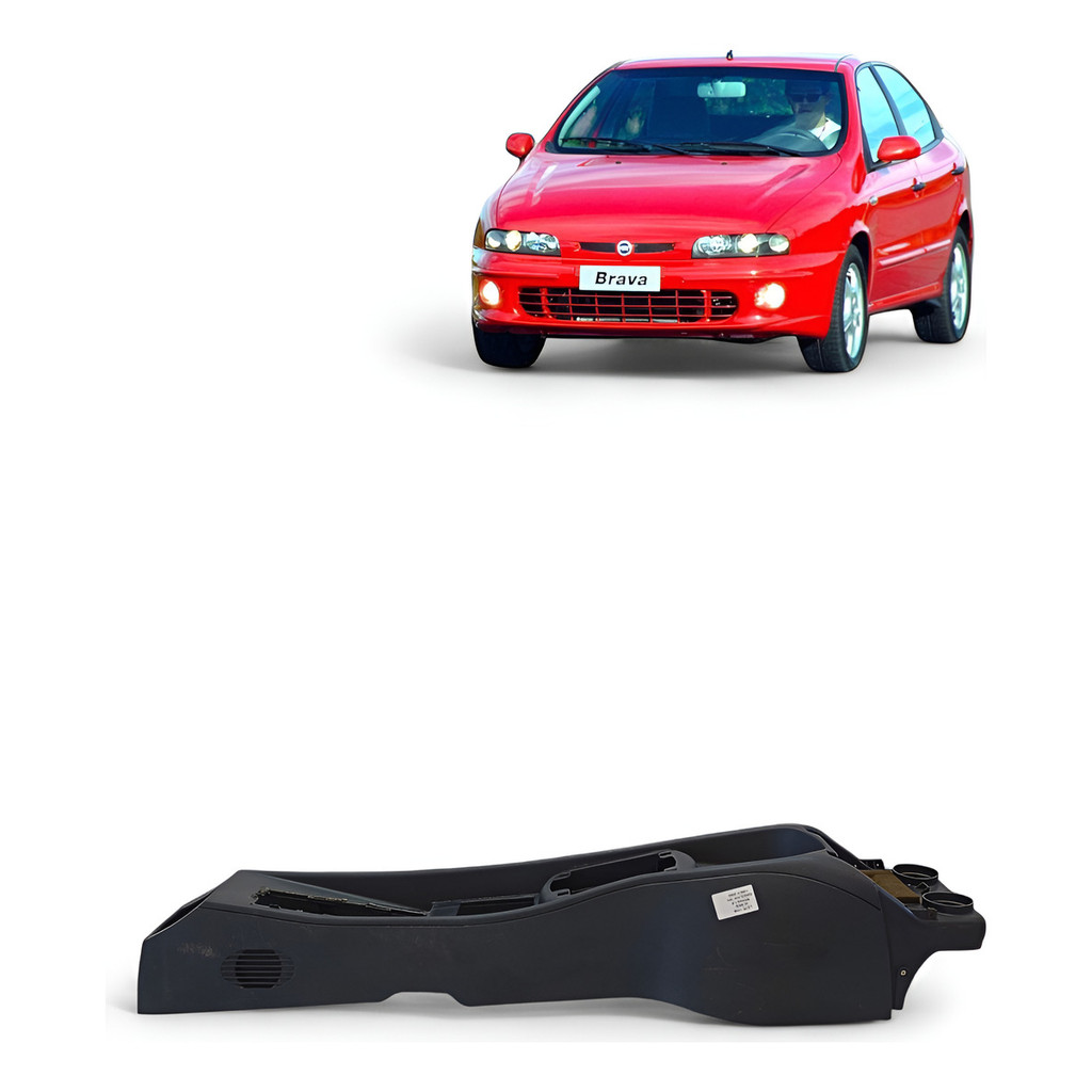 Console Painel Central Fiat Brava 1.6 2000 Ls227406