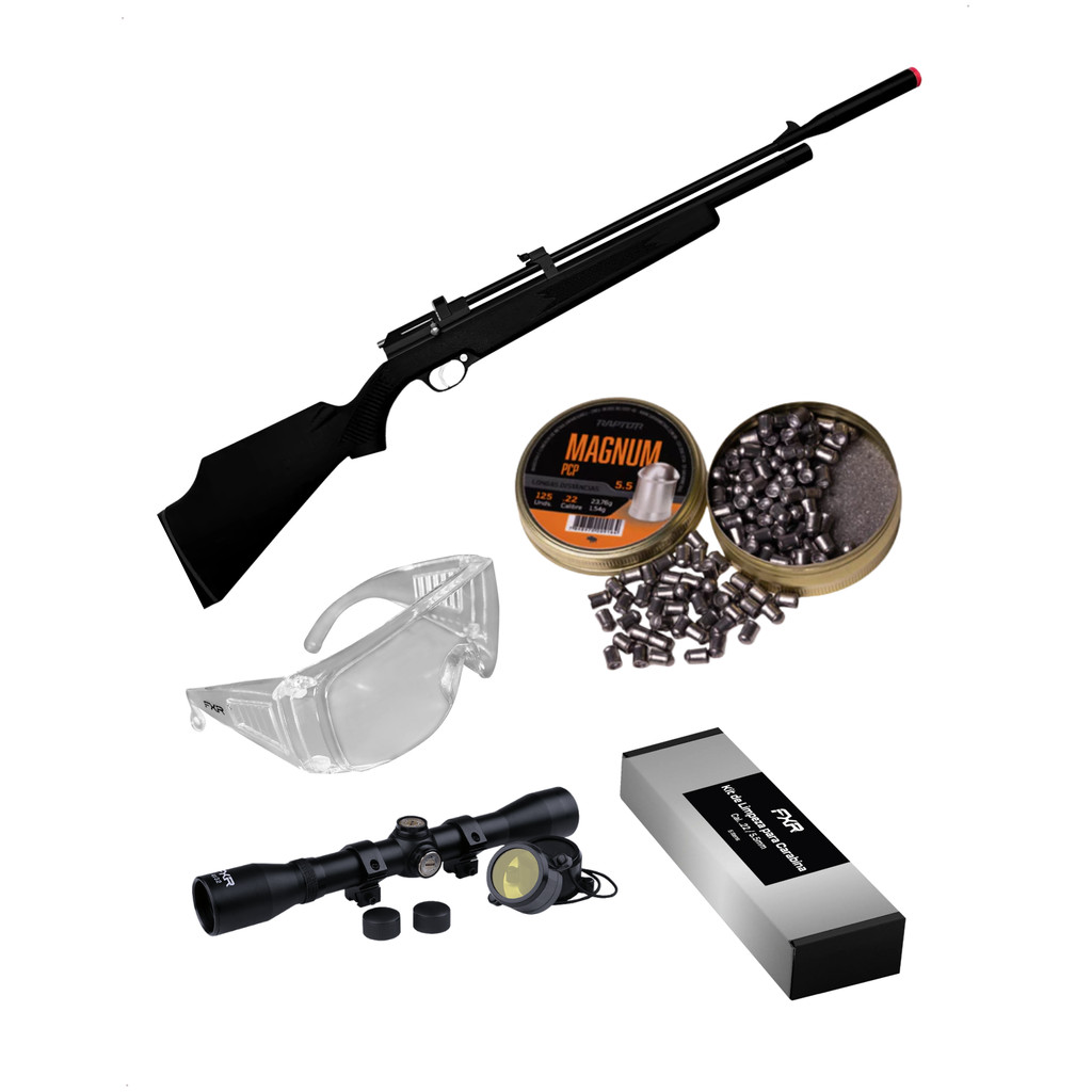 Carabina De Pressão Pcp Artemis Pr900s G2 5.5mm + Luneta +Kit