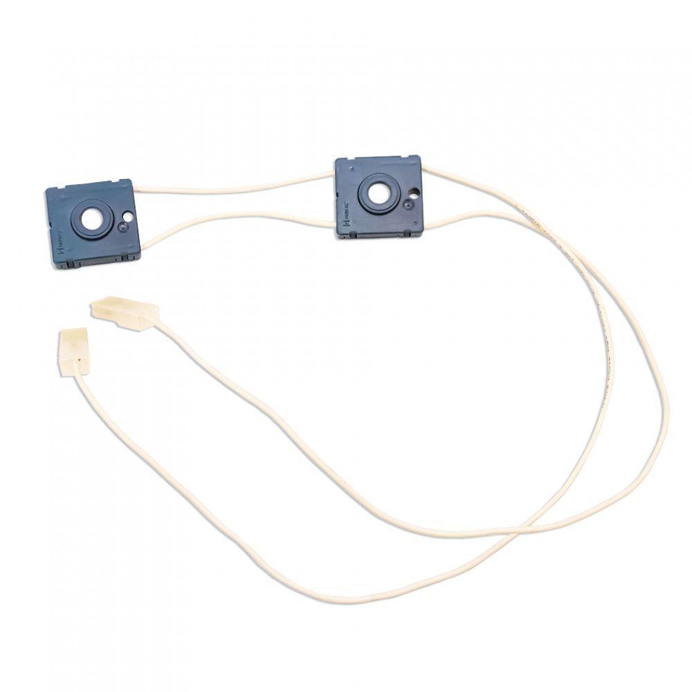Interruptor Catenário Para Cooktop 2 Bocas 1 Unidade Azul Bivolt