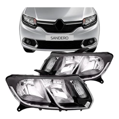 Farol Sandero 2015 2016 2017 Logan 2014 2015 16 2017 Cromado