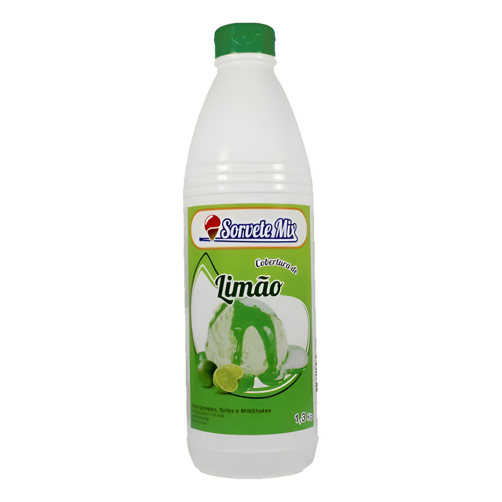 Cobertura De Sorvete Limão Sorvete Mix 1,3kg