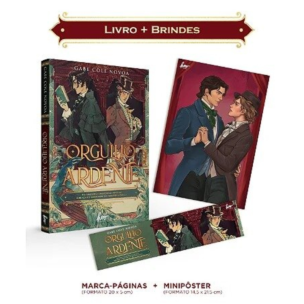 ORGULHO ARDENTE- EDIÇÃO COM BRINDE! em Oferta na Shopee