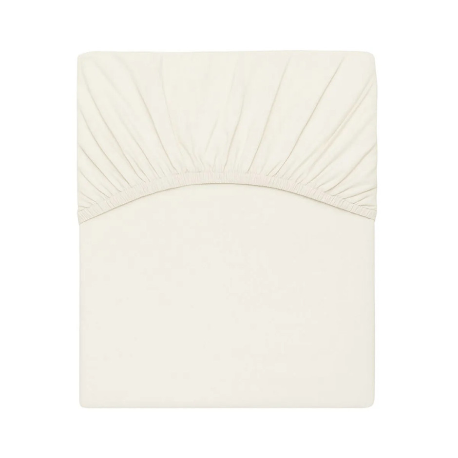 Lençol de Elástico 300 Fios Satinée Kacyumara Off White em Oferta na Shopee