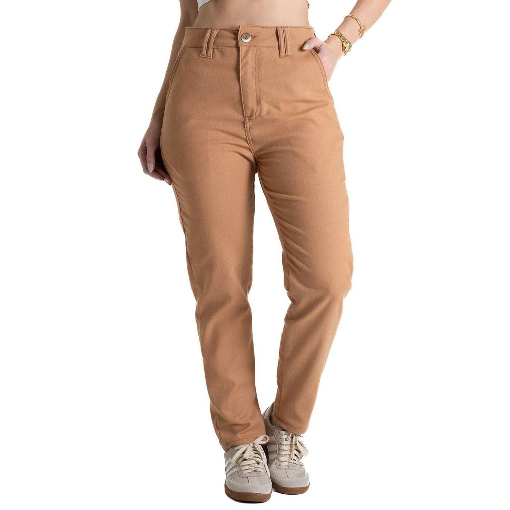 Calça Linho Sawary Mom - 280542 em Oferta na Shopee