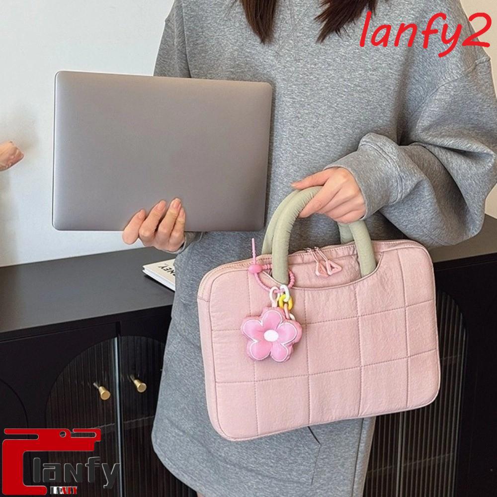 Capa Para Laptop LANFY , Bolsa Computador Portátil Inchada , Com Pingente , Tablet De 14 Polegadas , Escritório