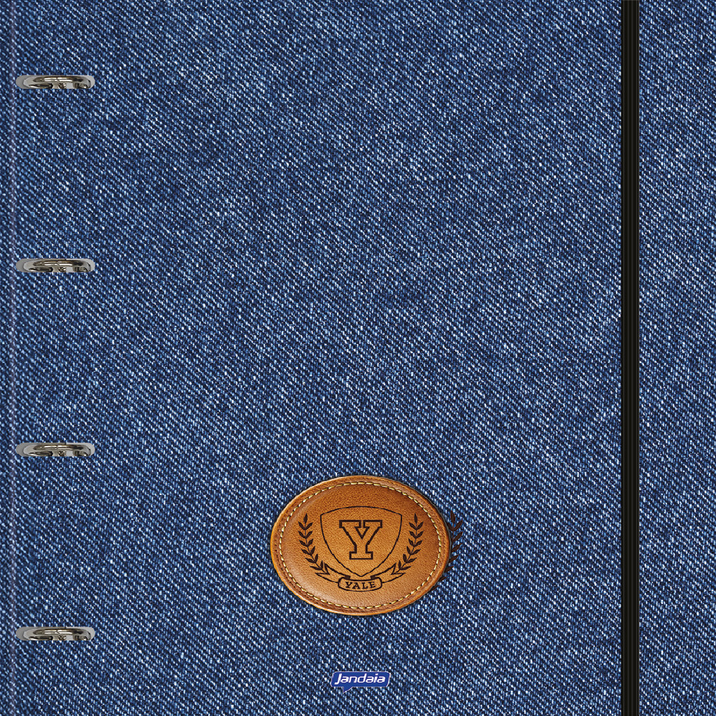Caderno Argolado Universitário 200x275mm Capa Dura 80 Folhas Yale – 1 Unidade