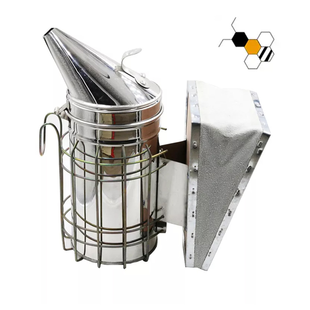 Fumigador Fumegador Fole Portatil Apicultor 27cm Abelha