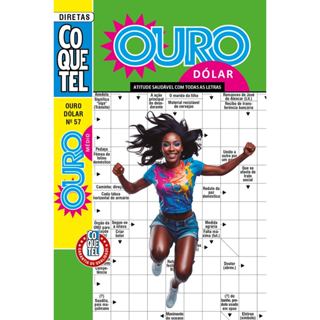 Coquetel | Palavras-Cruzadas Diretas | Ouro Dólar 57: Nível Médio em Oferta na Shopee