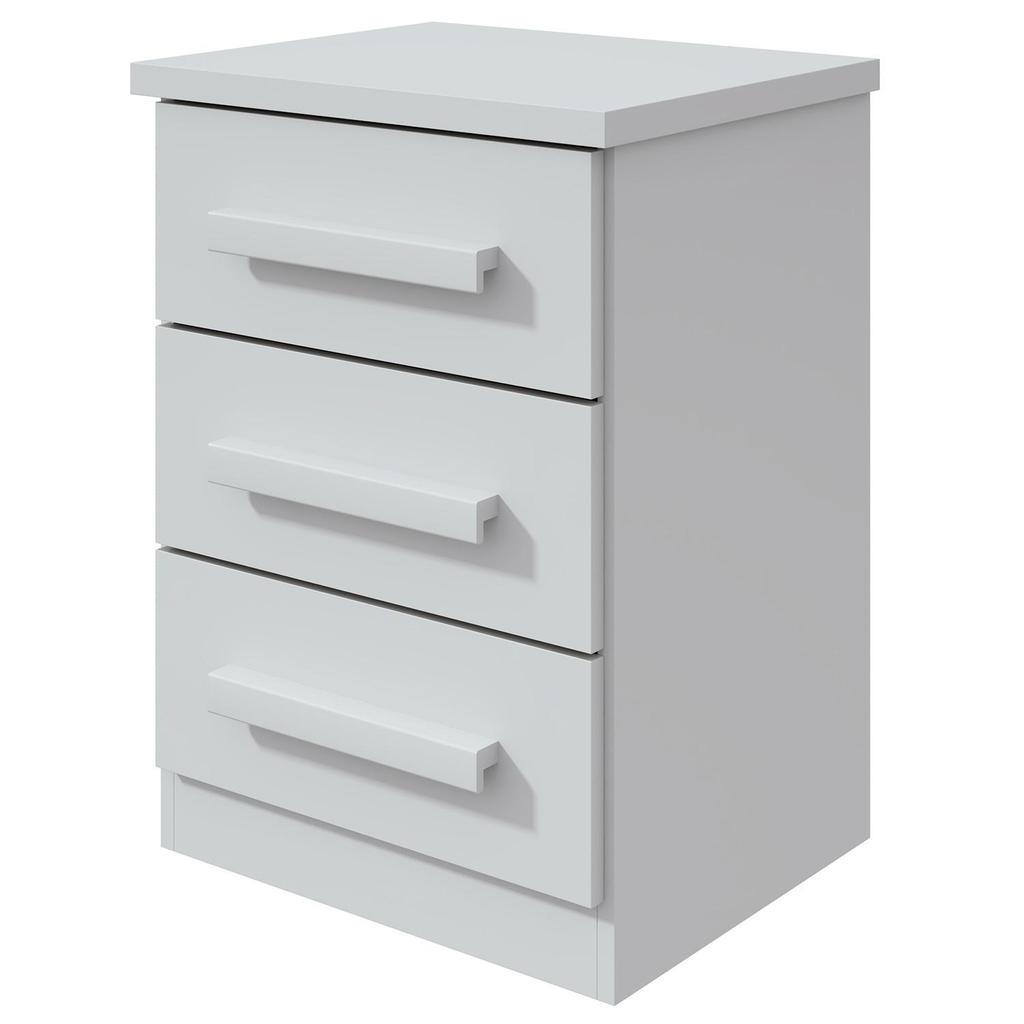 Mesa De Cabeceira Lopas C/03 Gav Baiao 2021  Branco em Oferta na Shopee