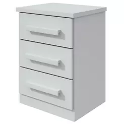 Mesa De Cabeceira Lopas C/03 Gav Baiao 2021 Branco