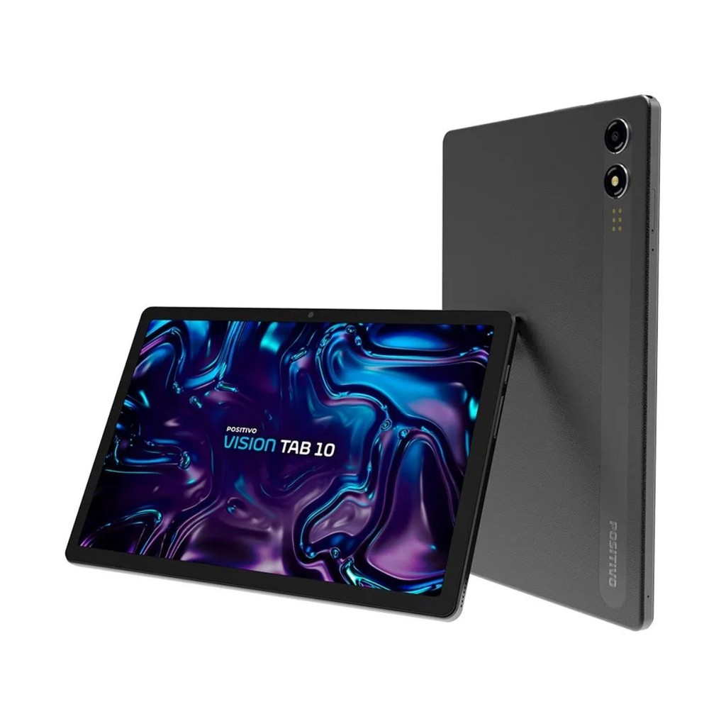 Tablet Vision Tab 10 4G 10.1” 4GB RAM 128GB Android 13 Octa-Core com Capa Teclado