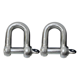 Kit 2 Manilha Reta Leve 5/8 Polegada Pino Roscado Aço Carbon em Oferta na Shopee