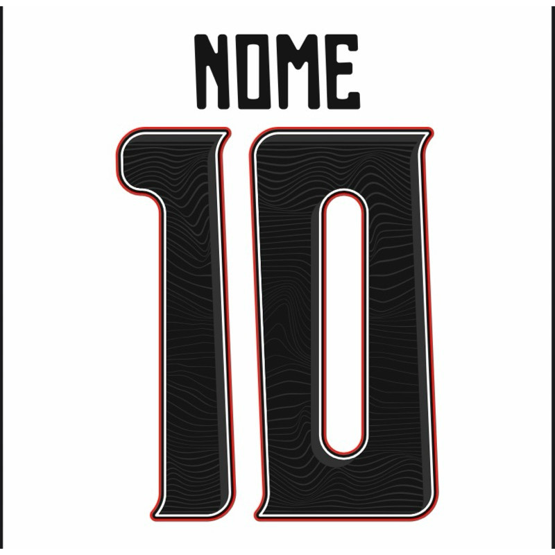Fonte em Termocolante para Personalizar Camisas de Time – Modelo 2025 Oficial