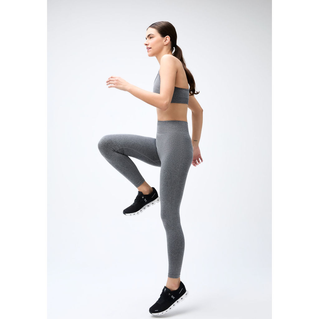 Calça Legging Feminina Rajada Sem Costura em Oferta na Shopee