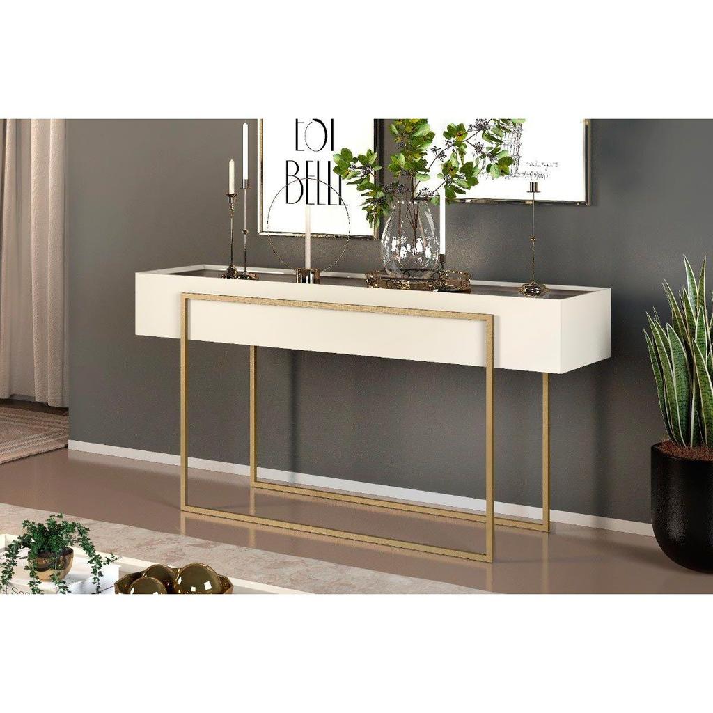 Aparador de Sala Jantar Pilar Off White - DJ Móveis em Oferta na Shopee